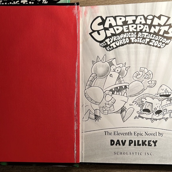 “Captain Underpants” Hardback Full Color Book Set - Picture 13 of 13